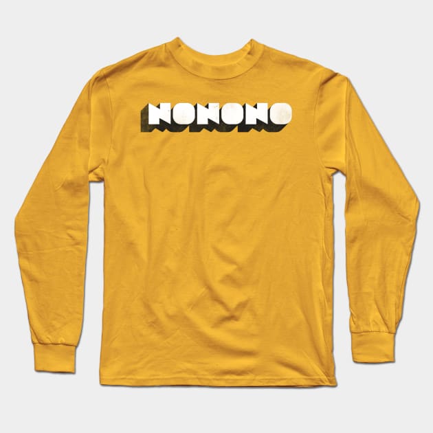 NONONO Long Sleeve T-Shirt by daparacami